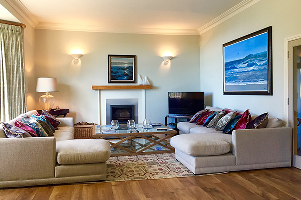 Holiday Home, Salcombe. Living Room